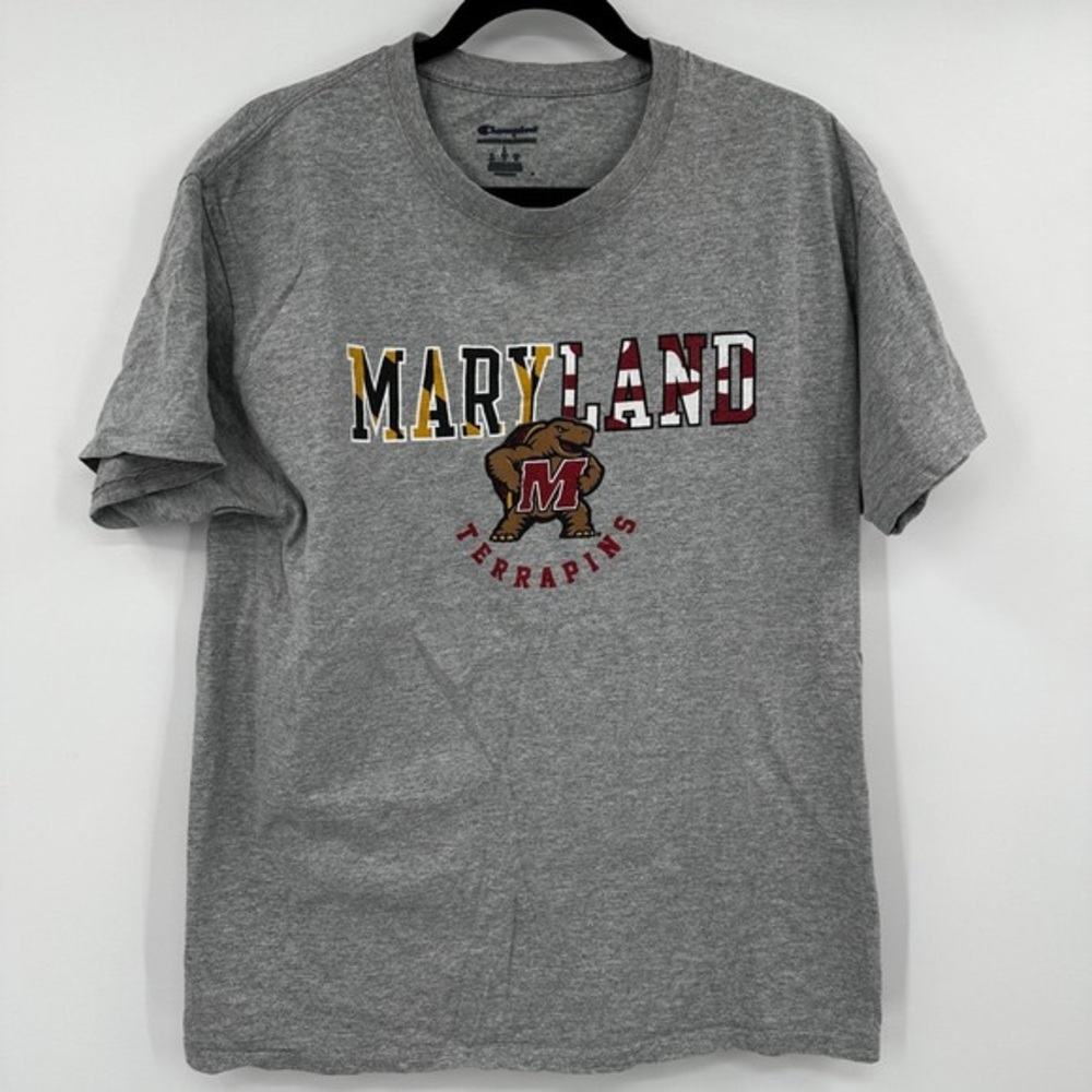 Maryland Terrapins Gray Graphic Tee
